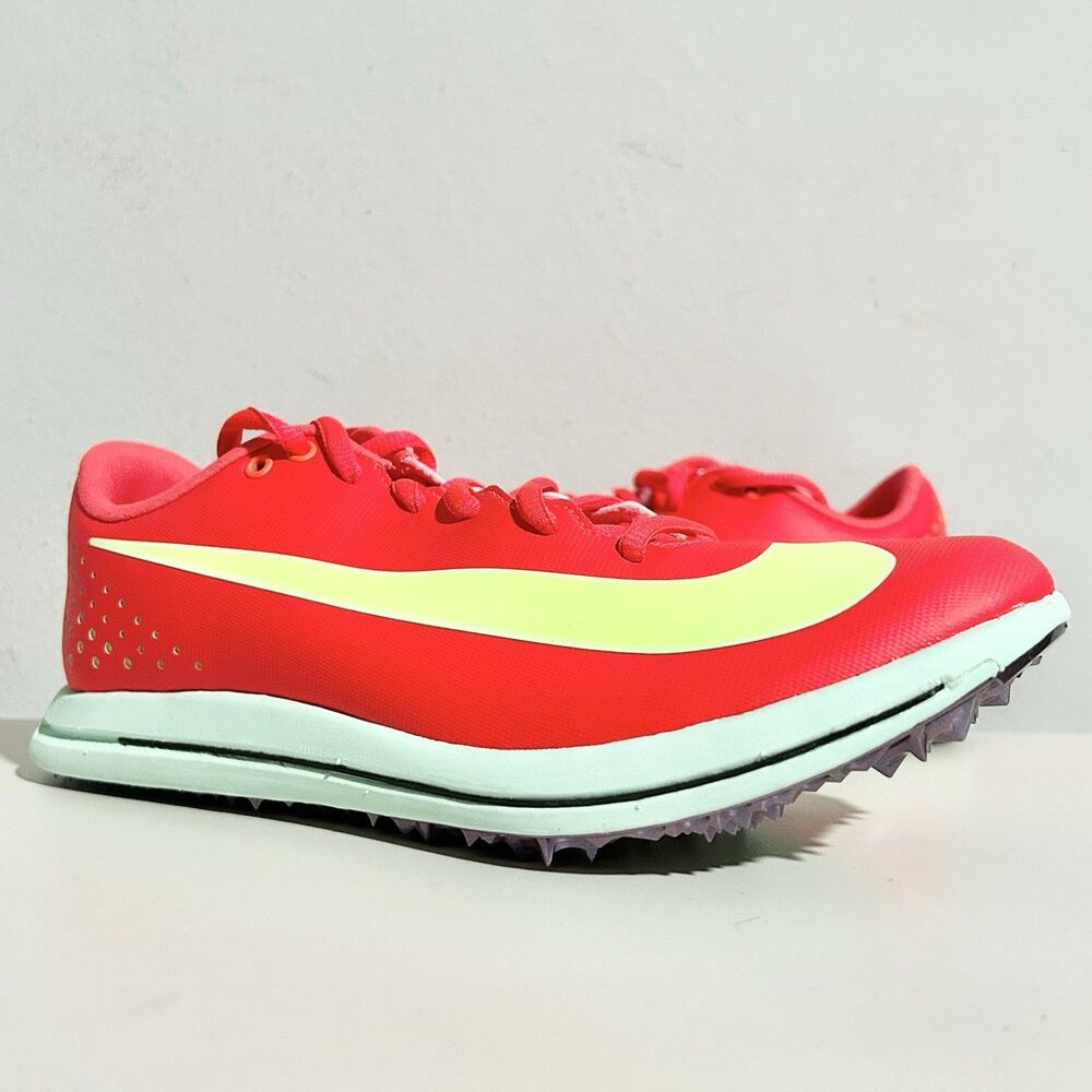 Nike Triple Jump Elite 3 "Bright Crimson Lime Blast" Men's Size 9 Track Spikes
